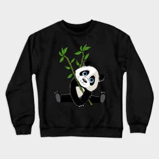 Cute Baby Panda Crewneck Sweatshirt